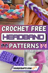 Crochet Headband Patterns For Winter Season - Yours Crafts