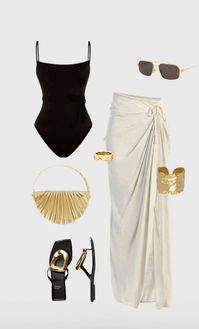 #style #ootd #outfits #beach #gold #shopping