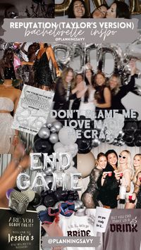 FOUND HER END GAME 🖤🐍 How cute is this Taylor Swift bachelorette theme? Who is using this theme in 2024? Bachelorette in Savannah, GA | Bachelorette in Jacksonville, FL | Bachelorette in St. Augustine, FL