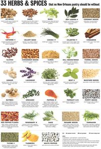 Cooking 101: 33 herbs and spices and what you can do with them