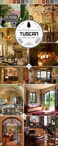 From Italy: Tuscan Living Room Ideas