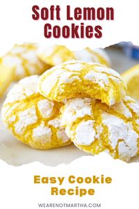 Soft Lemon Cookies are a delightful treat, bursting with bright lemon flavor. These crinkle-style cookies are incredibly soft and offer a perfect balance of sweetness and citrus zing. Ideal for lemon lovers or anyone seeking a scrumptious, melt-in-your-mouth cookie, they’re touted as the best lemon cookies ever—a must-try for a flavorful dessert experience.