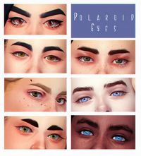 Sims 4 cc finds — plasmafruit-tree: Seven semi-realistic eyes to...