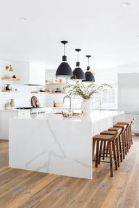 This Stunning All-White Kitchen Renovation Was Worth $100K | MyDomaine