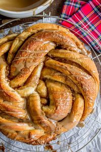 Maple Butter Twist Coffee Cake from The Food Charlatan