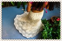 Sweet Nothings Crochet divine long ladies skirt