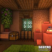 Fantasy minecraft window design inspiration