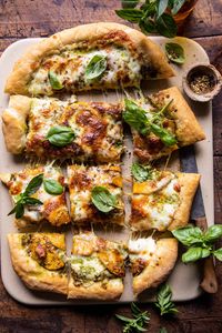 Rosemary Roasted Butternut Squash Pizza. - Half Baked Harvest