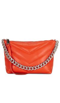 Rebecca Minkoff Edie Crossbody in Coral | REVOLVE