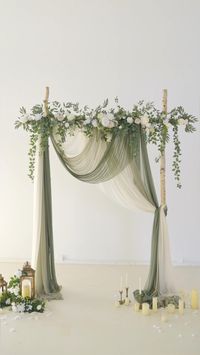 A wedding arch is the centerpiece for your wedding ceremony. While it can be one of the most important decor elements to your wedding, it doesn't have to cost a fortune. At Ling's moment, we carry everything you need to create the perfect DIY Wedding Arch, from our affordable and lifelike flowers to the luxurious linens and drapes. Tap through to see our DIY Wedding Arch ideas.