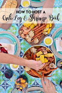 Wow your friends and family by treating them to a one pot Shrimp and Crab Boil. Super simple to make, feeds 8 hungry adults, and is done in under an hour!