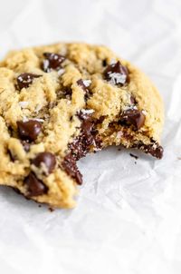 Almond Flour Chocolate Chip Cookies - Eat With Clarity