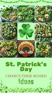 Looking for a unique way to celebrate St. Patrick's Day? Check out these easy and fun charcuterie board ideas! Perfect for any gathering, these boards are filled with tasty treats, all themed for St. Patrick's Day. From traditional Irish ingredients to playful green snacks, there's something for everyone. Don't miss out on creating your own festive board this year. Click to get inspired and start planning your perfect St. Patrick's Day celebration!