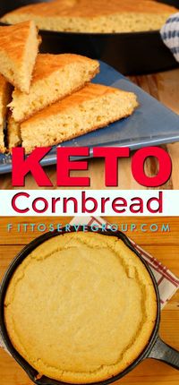 Are you looking for a way to enjoy the taste of cornbread on a keto diet? Well, my keto cornbread recipe is a delicious and healthy way to safely do so. Not only is this keto cornbread almond flour recipe a delicious alternative to traditional cornbread, but it is super easy to make. It uses just five basic ingredients to give you the perfect low carb cornbread. Keto Cornbread| keto bread| low carb bread| low carb cornbread