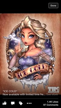 Tattoo Elsa