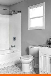 Give your bathroom a stunning makeover without the hefty price tag. Perfect for DIY enthusiasts looking for a weekend project that makes a big impact. Turn your old tub and tiles into a gleaming, fresh focal point. Rust-Oleum Tub and Tile Refinishing Kit provides a 1-step solution to refinish tubs, sinks and showers in just minutes.