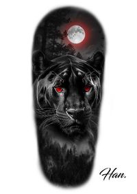 Panther Tattoo ideas. Limited availability at Salvation Tattoo Studios 