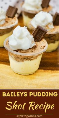 How To Make Baileys Pudding Shots | Delicious and Easy to make Baileys Pudding Shots | Boozy Dessert Ideas | Baileys Dessert Ideas | Indulge Your Sweet Tooth with baileys pudding shots | Easy Pudding Shot Recipe #Baileys #PuddingShot #BaileysPuddingShots #BoozyDesserts #BaileysRecipes