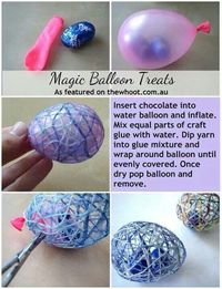 Balloon eggs