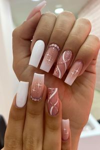 Looking for birthday nail inspiration? Look no further! These 24 stunning nail designs are perfect for every personality. From extra glam to trendy and chic, these designs are sure to make a statement! #nailinspo #birthdaynails #nailart