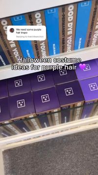 Stunning Halloween Costume Ideas for Purple Hair | Ultimate Halloween Guide for 2023 | Perfect Match for Vibrant Purple Shades | #PurpleHairCostumes 📹 (TikTok): @gooddyeyoung