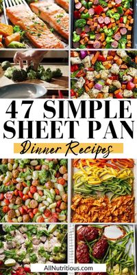 If you are looking for healthy meal inspiration you need to try these crazy easy sheet pan meal ideas. With these flavorful healthy sheet pan recipes you can easily have dinner on the table for your family after a busy day.