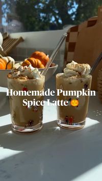 5min · 2 servings

 

Ingredients:
 • 1/2 cup milk of choice
 • 1/2 cup half and half (for dairy free, use canned full fat coconut milk or your favorite dairy free coffee creamer)
 • 3 tbsp pumpkin puree
 • 2-3 tbsp maple syrup or coconut sugar
 • 1 tsp pumpkin pie spice
 • 1/2 tsp vanilla extract
 • 1/4 tsp cinnamon
 • pinch of sea salt 

