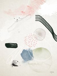 Abstract watercolor art by Vanessa Peka