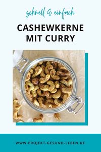 Cashewkerne mit Curry