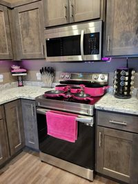 cute Pink kitchen deccor classy luxury kitchen