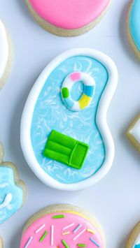 Cookie Videos   • Summer cookies   • Swimming pool cookies   • Cookie decorating   • Cookie tutorial   • Pool cookie tutorial   • Summer cookie tutorial   • Birthday theme ideas   • Birthday ideas   • Summer   • Sugar cookies   • Royal icing   • Royal icing cookies   • Cookie videos   • Satisfying videos   • Relaxing videos