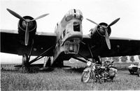 French Amiot 143 bomber captured intact by German troops, 1940.