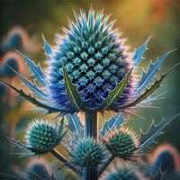 Does sea holly die back in winter? Does sea holly spread? Can you dry sea holly? Do deer eat sea holly? Does sea holly bloom the first year?