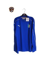 Italy 2016-2017 Long Sleeve Home Shirt Player Issue Version Puma 748813 / Maglia Italia