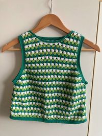 The Abuela Tank Crochet Pattern by mmmaking