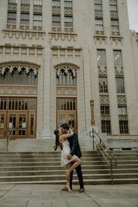 Elopement | City Wedding | Courthouse Wedding | Civil Wedding | City Elopment | wedding | Wedding Dress | Wedding Photo Inspo | Wedding Aesthetic | Atlanta Wedding | Courthouse | Short wedding Dress