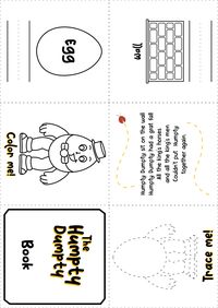 Humpty Dumpty Printable Book