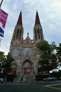 Cathedral of St. Helena in downtown Helena, Montana.