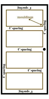 Updating interior doors: Budget hollow-core door makeover - THE HOMESTUD | Doors interior, Update interior doors, Door makeover diy