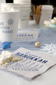 Illuminate your Hanukkah celebration with a personal touch! 🕎✨ Elevate the festivities and create lasting memories with custom party accessories like matches, cups, and napkins. By adding your unique flair, you're not just celebrating the Festival of Lights, you're celebrating your own one-of-a-kind tradition. Make this Hanukkah unforgettable with personalized essentials that brighten both your home and your heart.