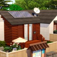 Cozy Bungalow 🩵 A small home (under 100 tiles) for up to two sims who are into music and woodworking with a blue color scheme! The house also has a small side yard with a barbecue and some sunbeds. No CC and Maxis Match the sims 4 house exterior || the sims 4 exterior || the sims 4 house || the sims 4 house ideas || sims 4 houses || sims 4 house plans #EAPartner #thesims4 #simshouse #simsbuild #showusyourbuilds #sims4maxismatch #sims4housebuild #simshome #dreamhouse #sims