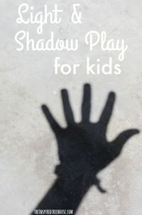 The Inspired Treehouse - These fun light and shadow play ideas are perfect for promoting developmental skills.