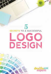 5 Secrets To A Successful Logo Design - Great article for business owners and bloggers interested in branding!