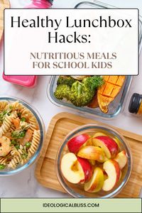 🍎🥪 Ready to revolutionize lunchtime? Discover genius hacks for crafting nutritious and delicious school lunches that your kids will love! From colorful bento boxes to creative sandwich ideas, we've got you covered. Say goodbye to boring lunches and hello to happy, healthy kids! #HealthyEating #SchoolLunchIdeas #NutritiousMeals #parenting #parentingtips #parentinghacks #parenthood #healthyliving #healthy