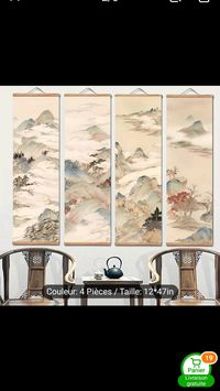 Asian Hanging scroll 📜 
https://share.temu.com/JIhutn4I1fA