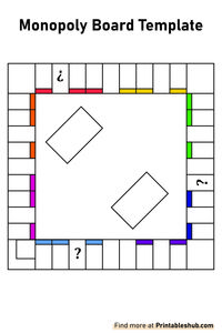 Introducing FREE Printable Blank Monopoly Template - the ultimate creative canvas for Monopoly enthusiasts & board game aficionados! This comprehensive template includes both the iconic Monopoly board & customizable cards, all conveniently packed in a downloadable PDF format. Unleash your imagination and creativity & design your dream Monopoly game giving a unique twist on the classic game. Download our Blank Monopoly Template for FREE today & start crafting your very own board game adventure.