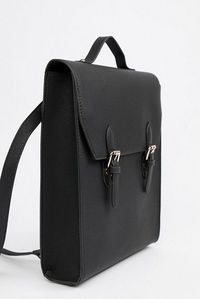 Harken back to the 1940s with a classic satchel backpack that's big enough for your computer, and a few textbooks.