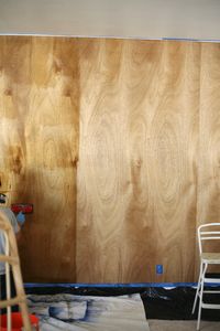 DIY Mid Century Luan Wood Walls – SUBURBAN * POP