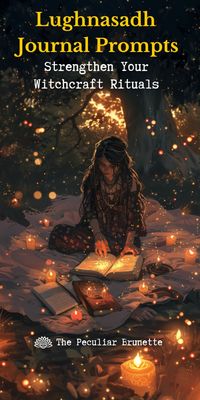 Find inspiration with these witch journal ideas for Lughnasadh! Perfect for beginners, this guide includes pages on witchcraft traditions, spells, and rituals to celebrate the first harvest. Make your Lughnasadh magical with these creative prompts. This pagan holiday, steeped in tradition and spiritual meaning, celebrates the late summer season. It is observed annually on the first day of August. Celebrate Lughnasadh (Lammas) with a stunning aesthetic altar. Learn about the correspondences, ritu