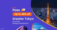 Get your Greater Tokyo Pass and enjoy the top things to do for one discounted price!